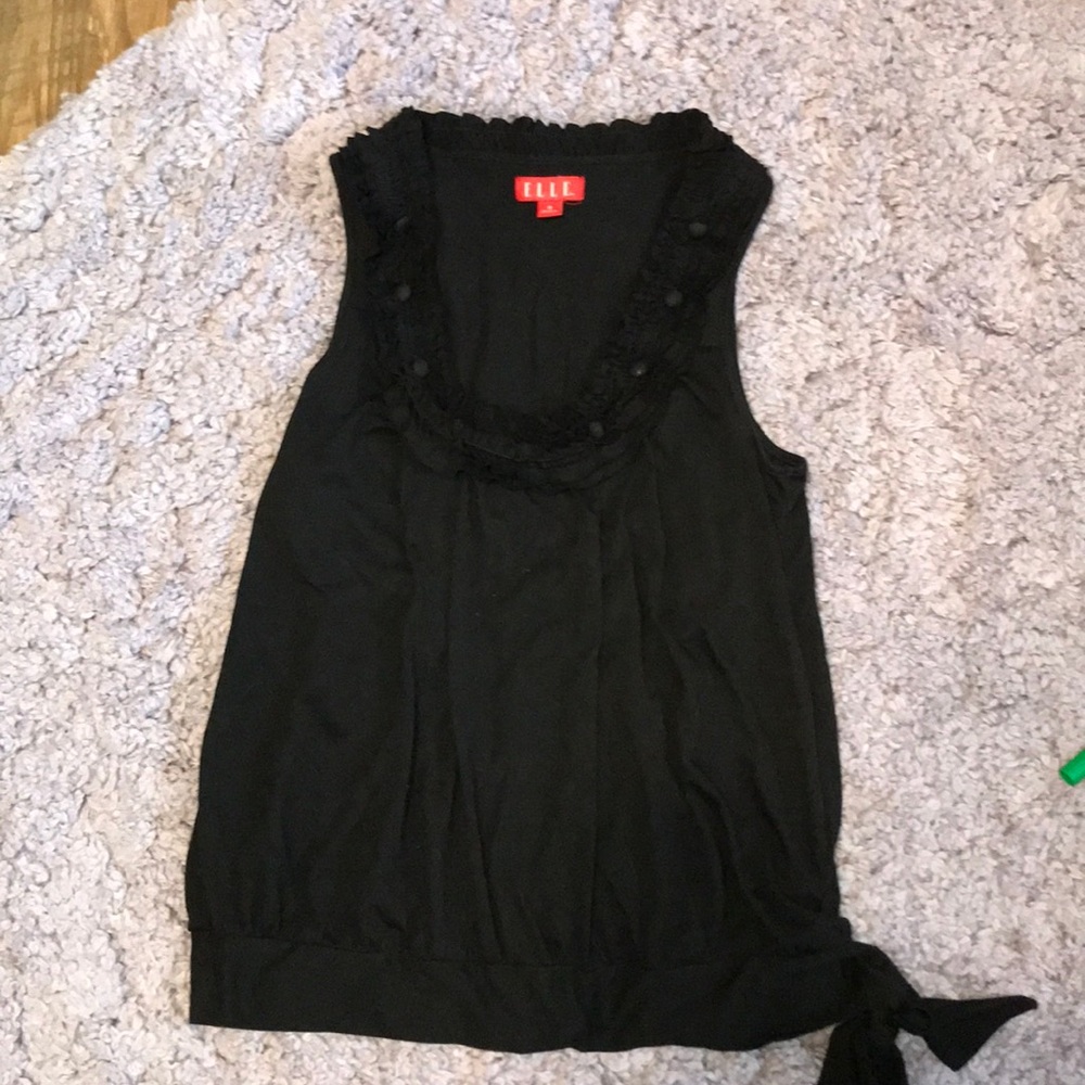 Elle Dressy Tank Top style shirt